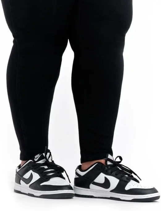 1822 Denim Eco-Friendly High-Rise Skinny Jeans Plus Size 28 in Sustainable Black