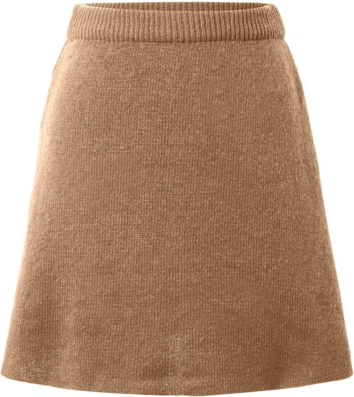 2 Piece Sweater Skirt Set for women Long Sleeve Mock Neck Ribbed Knit Top Pleated Skirts Matching Lounge Sets
