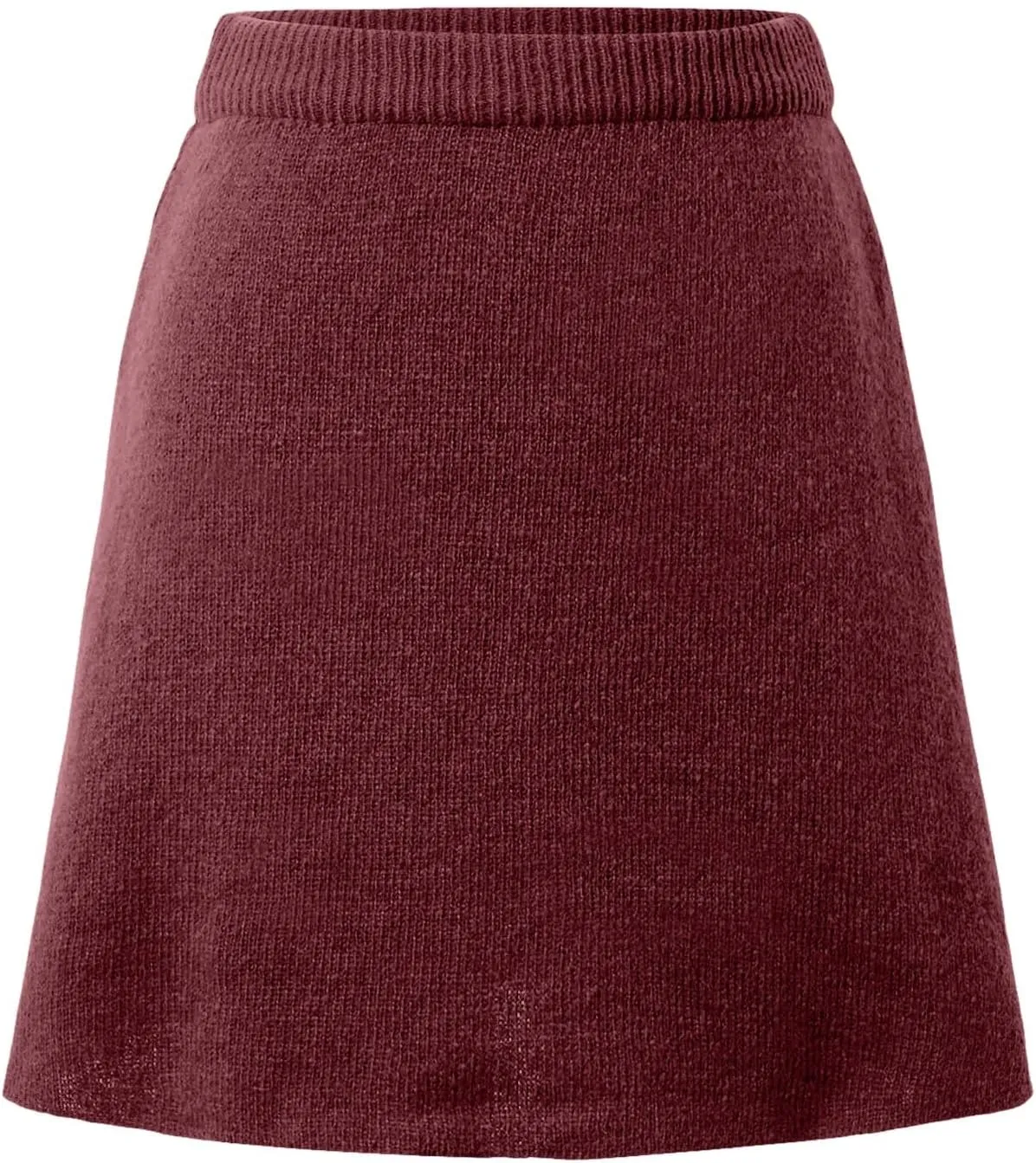 2 Piece Sweater Skirt Set for women Long Sleeve Mock Neck Ribbed Knit Top Pleated Skirts Matching Lounge Sets