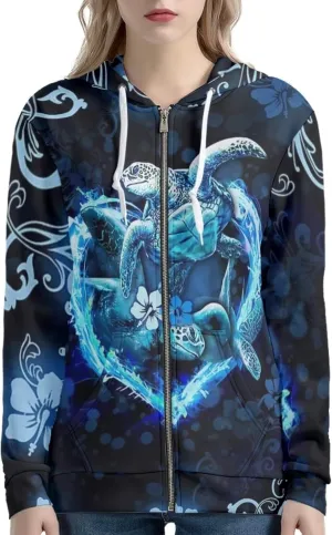 AFPANQZ Women's Casual Long Sleeve Hoodies Full Zipper Up Hoodie Sweatshirrts Thin Coat Loose Daily Wear Hoodie XS-5XL