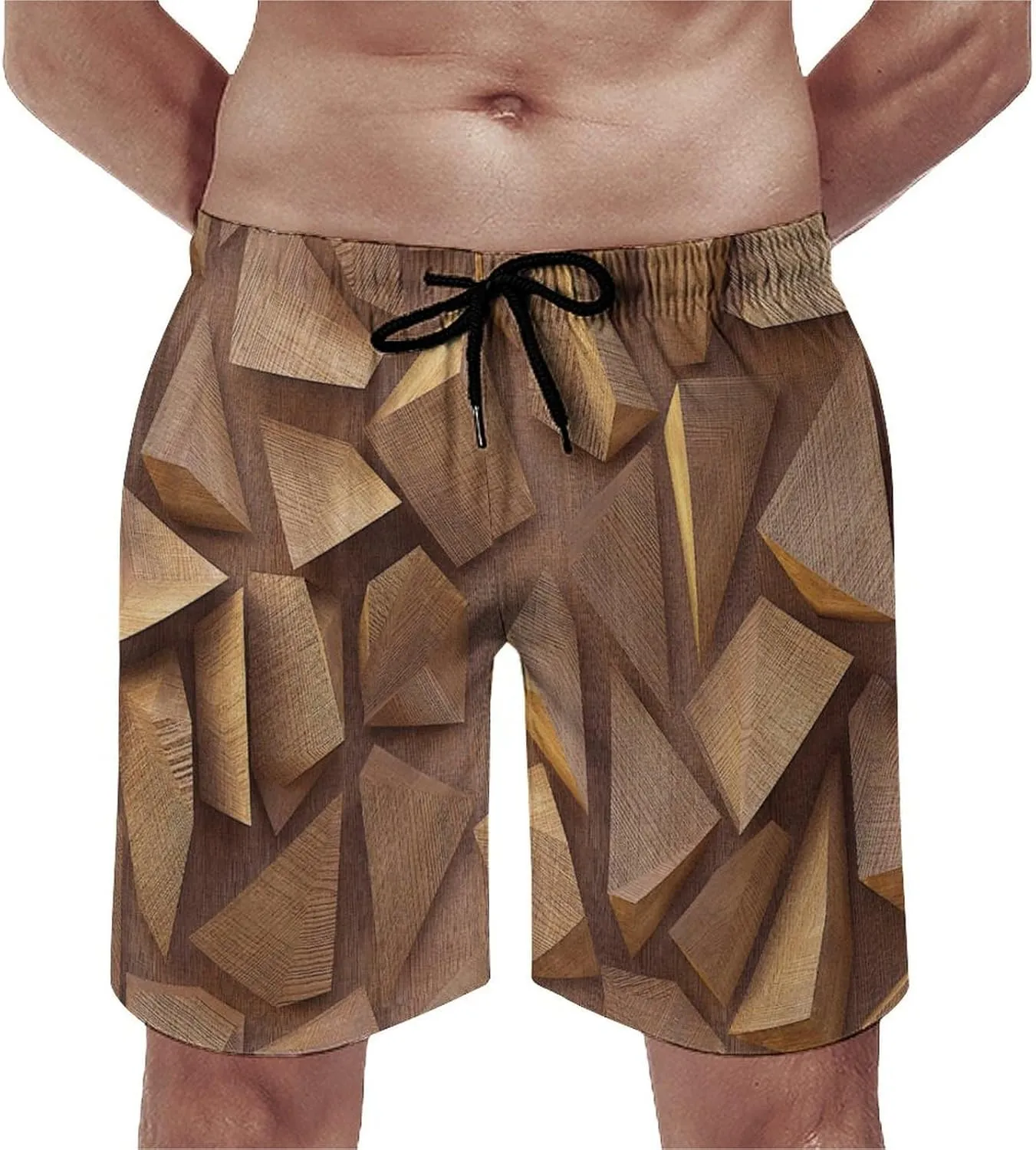 Beach Shorts for Men Anime Purple Sparks Flame Hawaiian Swim Board Shorts Mesh Lining Swimming Trunks Pocket