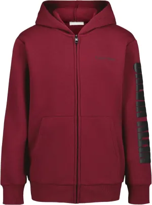 Calvin Klein Boys' Long Sleeve Full Zip Fleece Hoodie