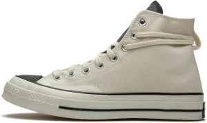 Converse Mens Chuck 70 Off White Hi White/Cone/Black Canvas