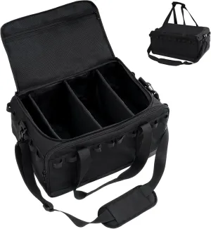 COOZMENT 35L Camping Bag,Tactical Duffle Bag with Waterproof Bottom,Shoe Bag for Travel/Outdoor with 3 Adjustable Dividers,Picnic Camping Organizer,Multi-functional Duffel Bag for Camping/Sports/GYM