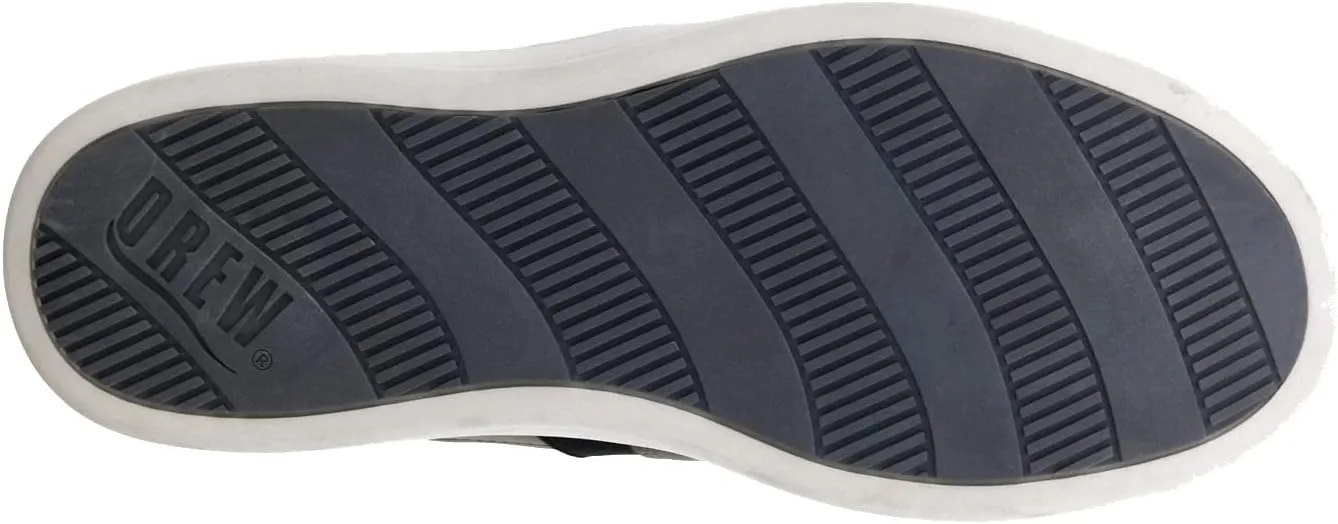 Drew Men's Jump Casual Leather Slip-on Comfort Sneaker Arch Support with Extra Depth