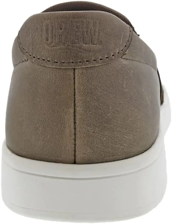 Drew Men's Jump Casual Leather Slip-on Comfort Sneaker Arch Support with Extra Depth