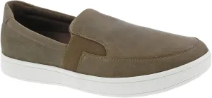 Drew Men's Jump Casual Leather Slip-on Comfort Sneaker Arch Support with Extra Depth