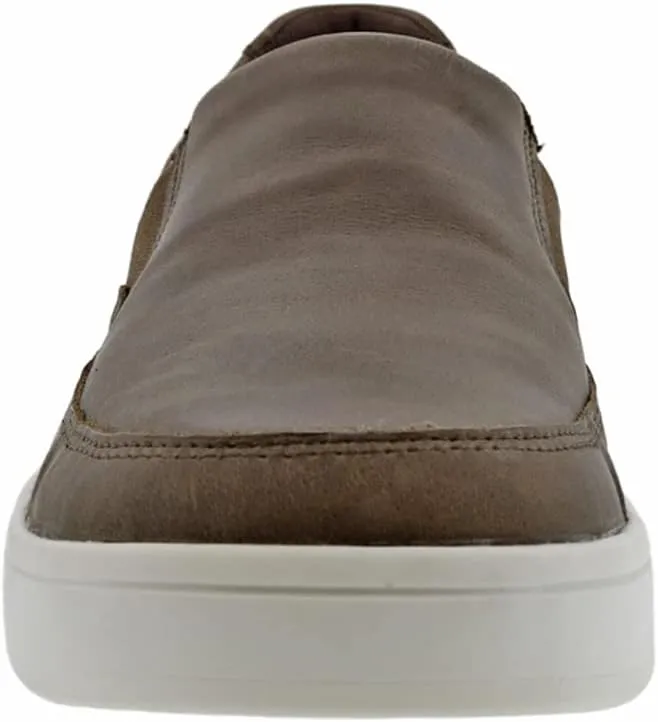 Drew Men's Jump Casual Leather Slip-on Comfort Sneaker Arch Support with Extra Depth