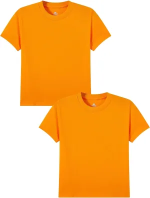 Family Feeling Boys Short Sleeve Crewneck Kids T-Shirts Top Girls Tee