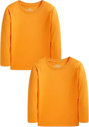 Family Feeling Kids' Long Sleeve Crewneck Boys Tee T-Shirt