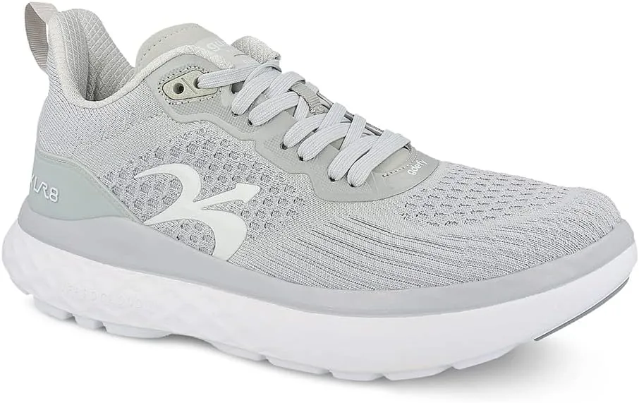 G-DEFY XLR8 Men’s Supportive Running Shoe | VersoShock Technology for Pain Associated with Prolonged Standing or Walking | Arch Support | Diabetic Shoes | Wide Shoes | Free Custom Orthotic