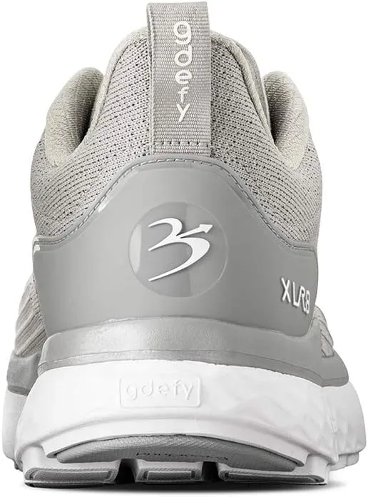G-DEFY XLR8 Men’s Supportive Running Shoe | VersoShock Technology for Pain Associated with Prolonged Standing or Walking | Arch Support | Diabetic Shoes | Wide Shoes | Free Custom Orthotic