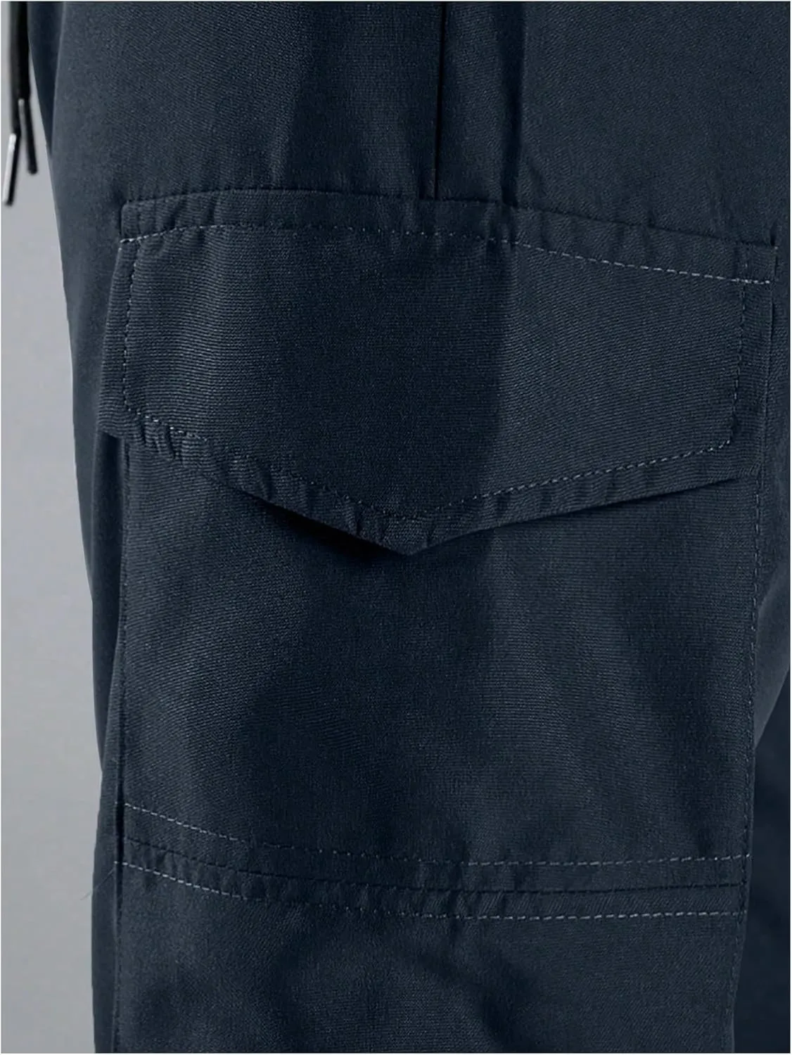 GORGLITTER Boy's Cargo Pants Joggers Drawstring Elastic Waist Casual Pant Husky Hiking Athletic Pants