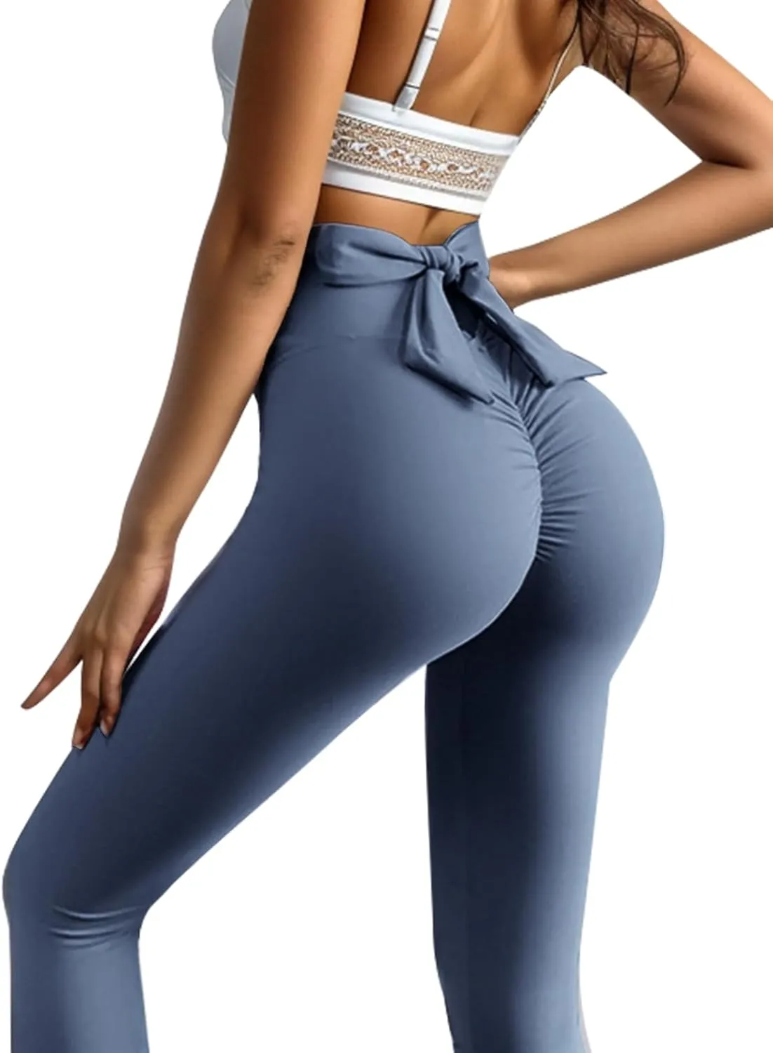 High Waist Yoga Pants Tummy Control Compression Workout Athletic Running Fitness Leggings for Women