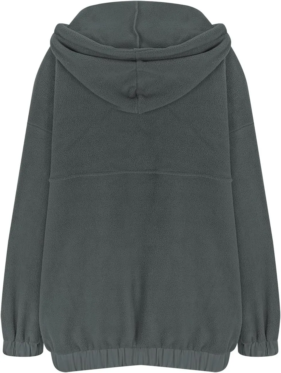 Hoodies For Women Spring Casual Half Button Drawstring Pullover Sweatshirt Long Sleeve Pocketed Shirts With Pockets