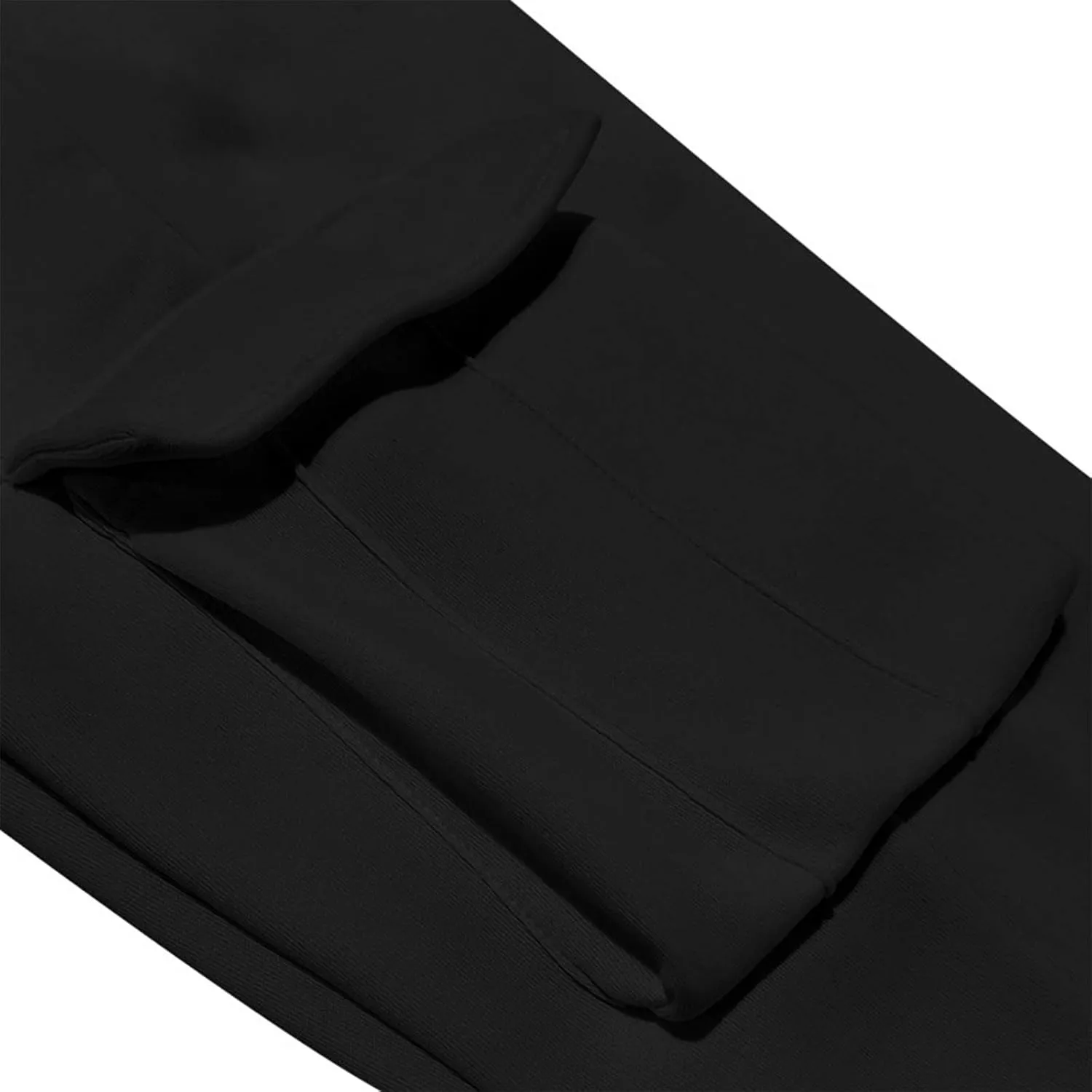 Men's Cargo Jogger Pants Elastic Waist Drawstring Side Pockets Relaxed Comfortable Casual Outdoor Streetwear
