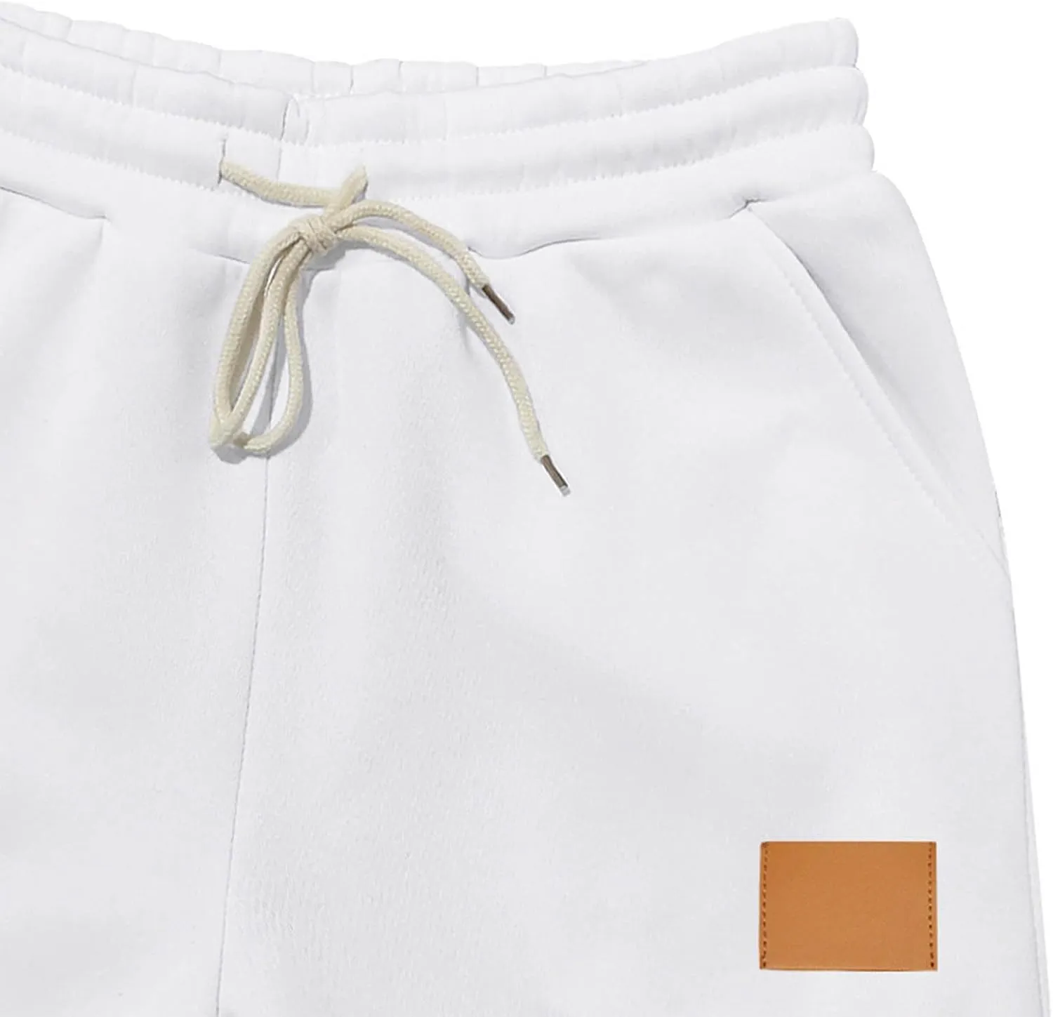 Men's Cargo Jogger Pants Elastic Waist Drawstring Side Pockets Relaxed Comfortable Casual Outdoor Streetwear