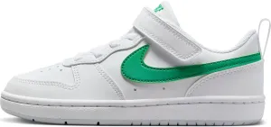 Nike Court Borough Low Recraft (DV5457-109, White/Football Grey/Stadium Green) Size 11