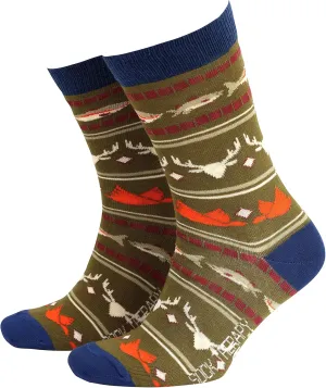 Smiling Faces MAKING SMILES SINCE 2001 Sock Therpay Mens Novelty Socks Funky Pattern Colorful Fun Dress Smart Design Comfortable Breathable - Country Pursuits