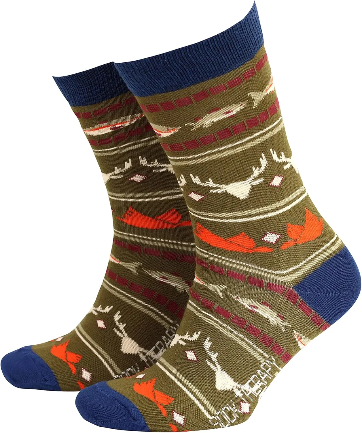 Smiling Faces MAKING SMILES SINCE 2001 Sock Therpay Mens Novelty Socks Funky Pattern Colorful Fun Dress Smart Design Comfortable Breathable - Country Pursuits