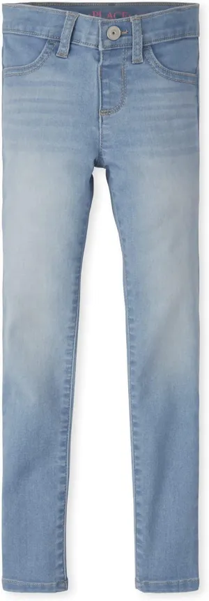 The Children's Place Girls' Stretch Denim Jeggings