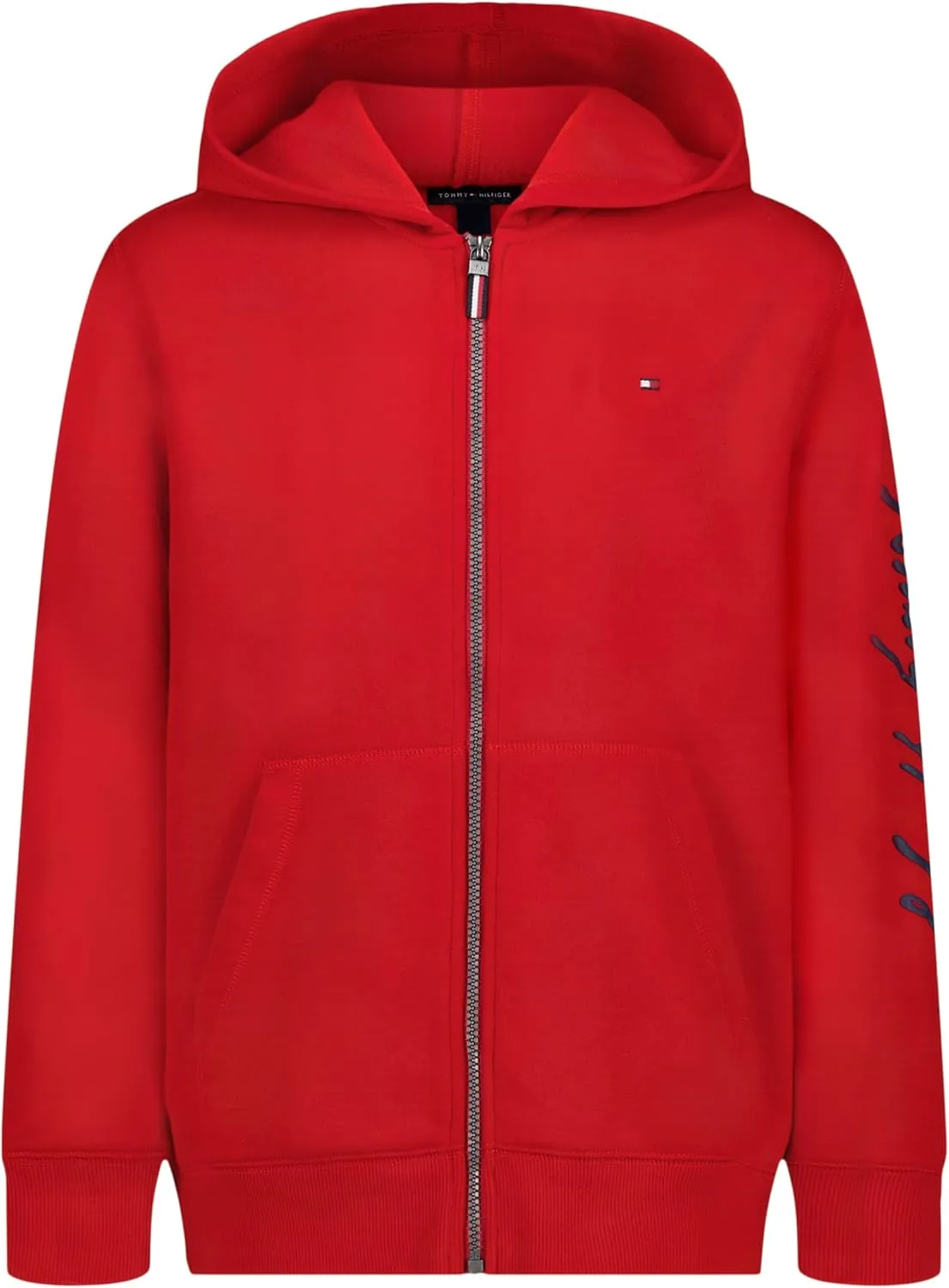 Tommy Hilfiger Boys' Long Sleeve Fleece Full Zip Hoodie