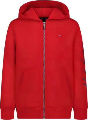 Tommy Hilfiger Boys' Long Sleeve Fleece Full Zip Hoodie