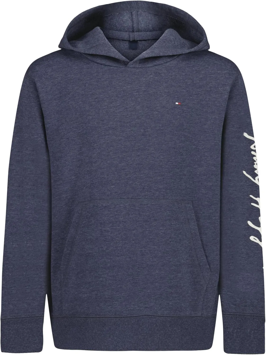 Tommy Hilfiger Boys' Long Sleeve Fleece Pull-Over Hoodie