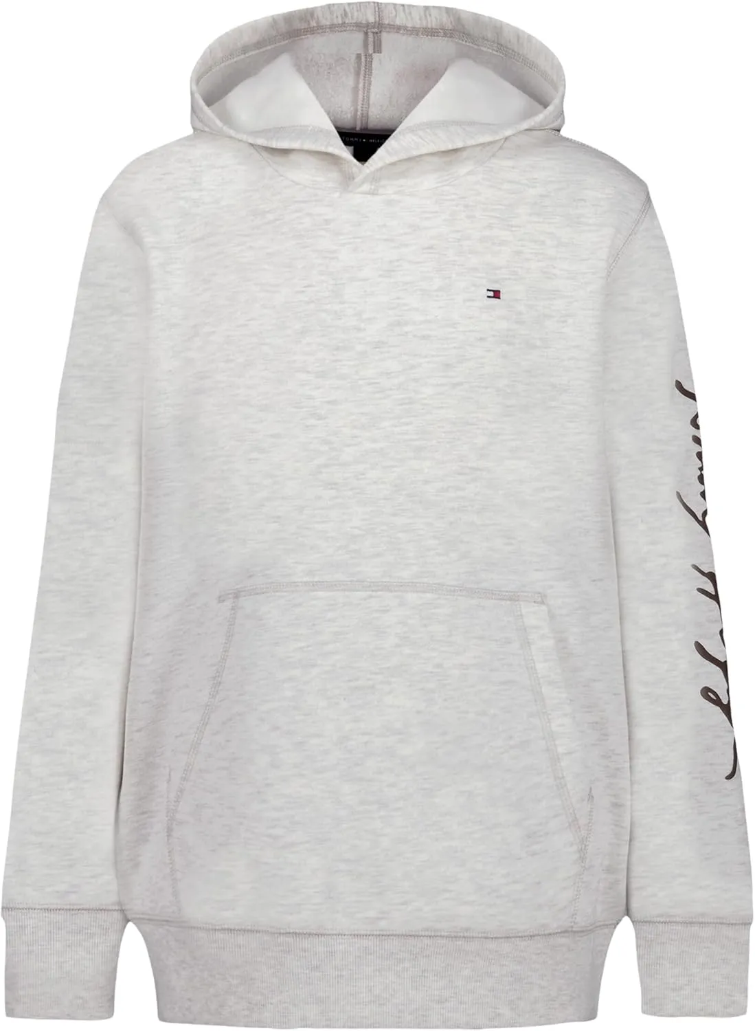 Tommy Hilfiger Boys' Long Sleeve Fleece Pull-Over Hoodie
