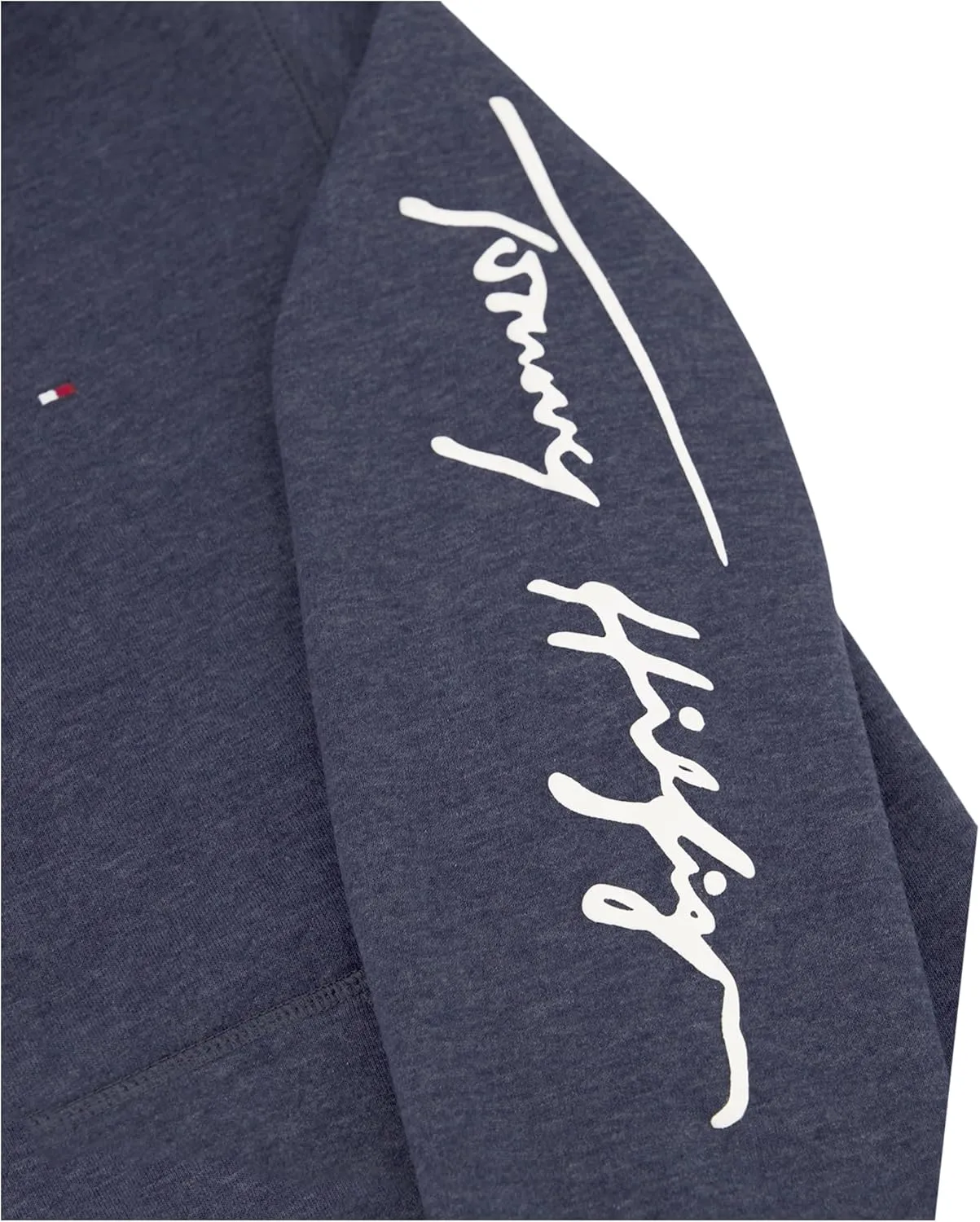 Tommy Hilfiger Boys' Long Sleeve Fleece Pull-Over Hoodie