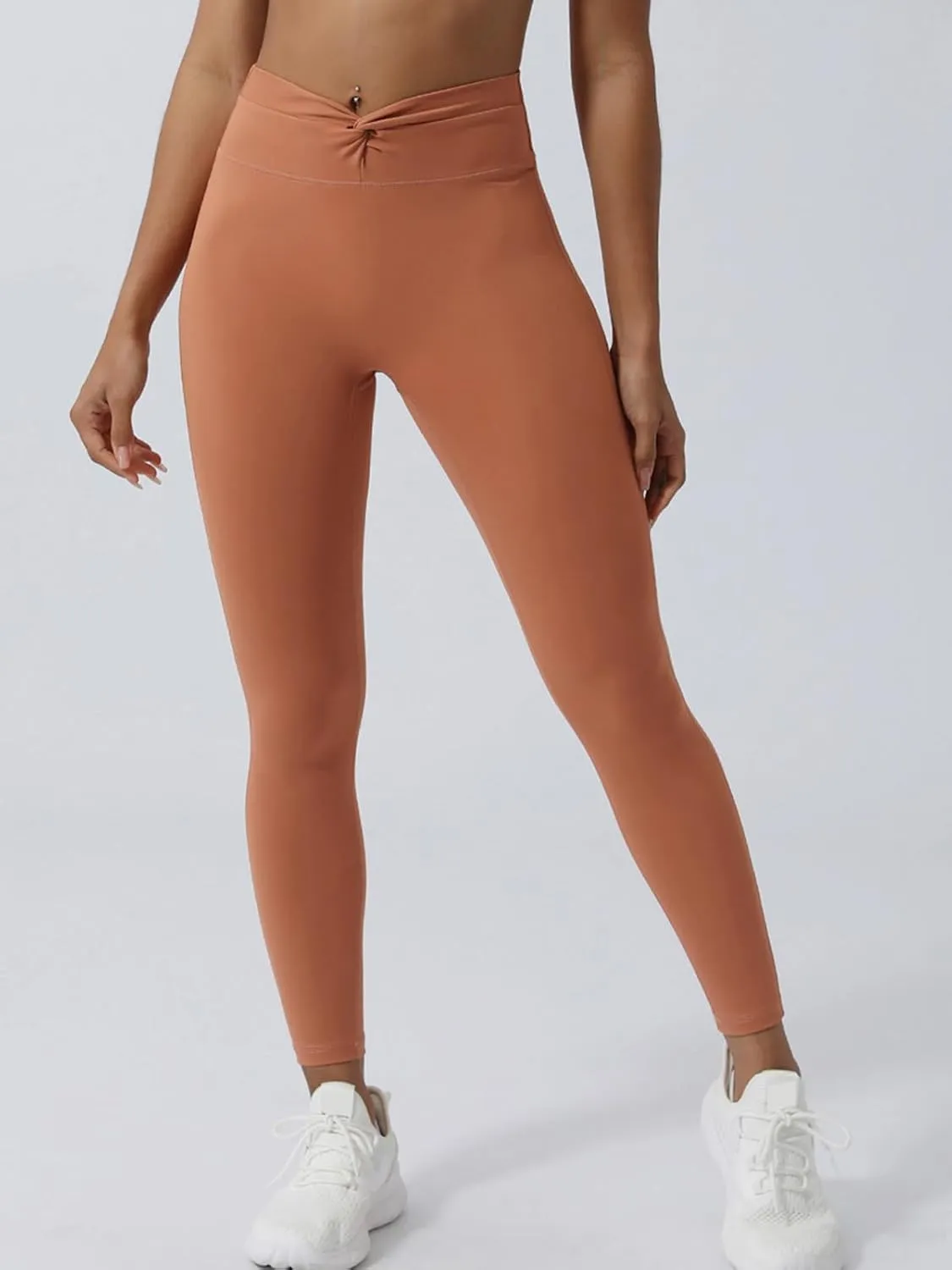 Womens Butt Lifting Yoga Pants V Twist High Waist Compression Workout Athletic Fitness Leggings