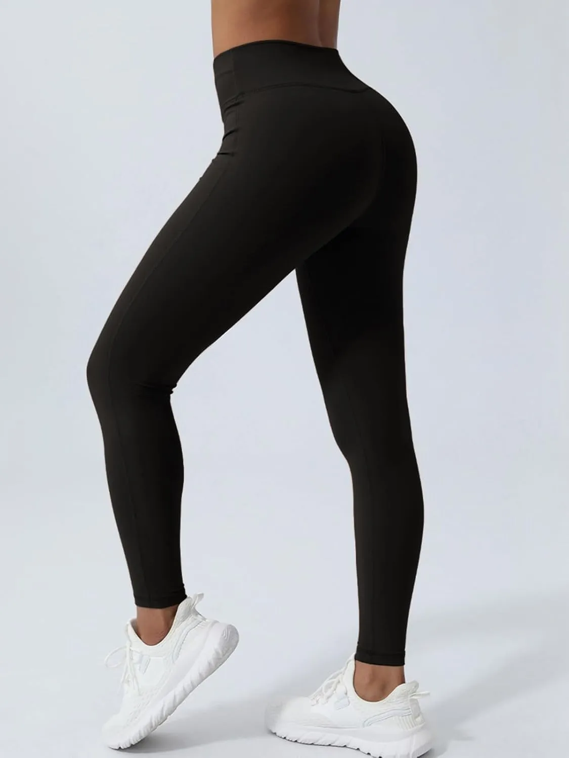 Womens Butt Lifting Yoga Pants V Twist High Waist Compression Workout Athletic Fitness Leggings