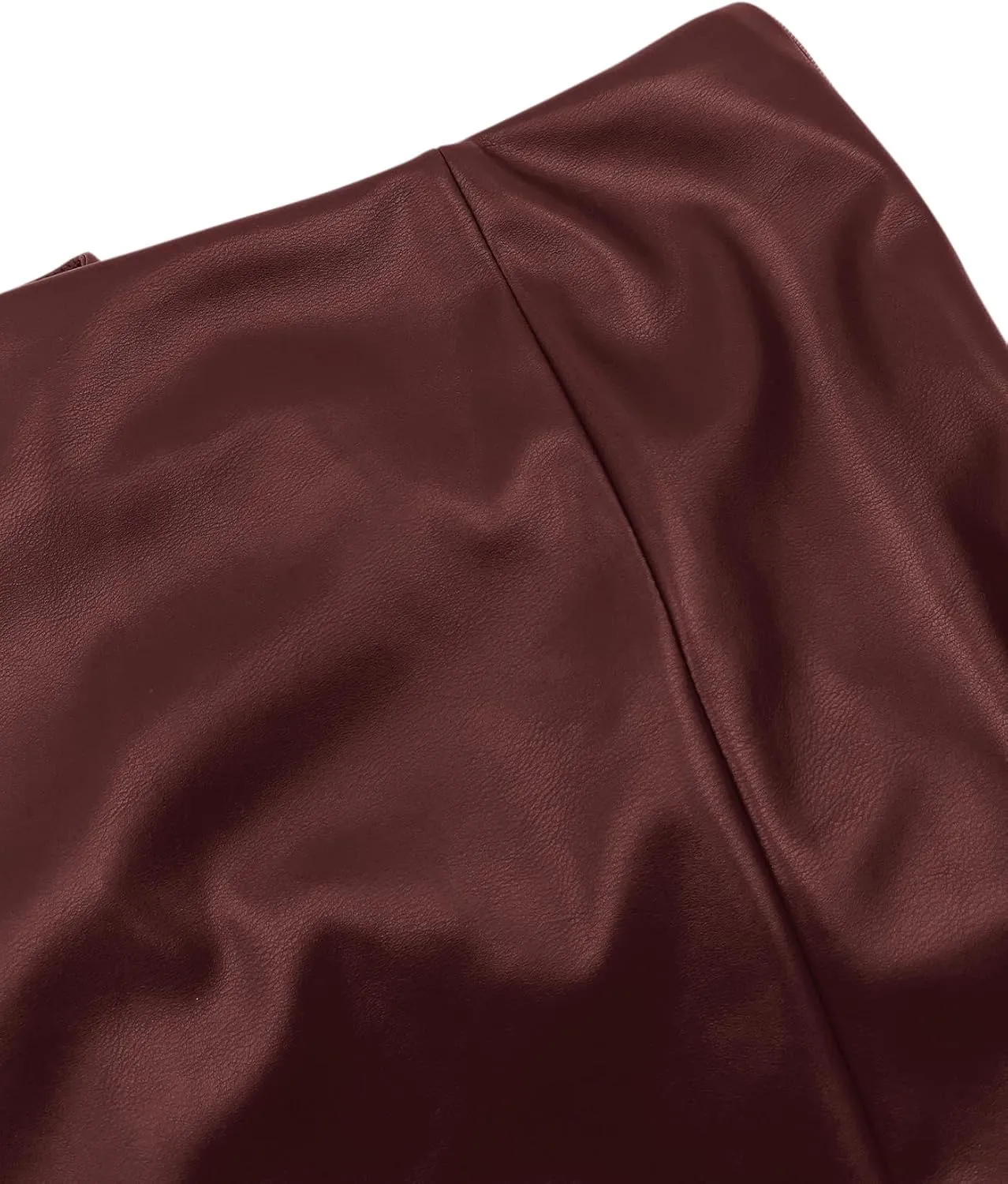 Women's Faux Leather Shorts High Waist Stretch Skinny Mini Shorts Sexy Hot Pants