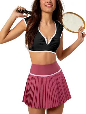 Women's Short Sleeve Athletic Tops Summer Slim Fit Gym Crop Baby Tee Workout Running Sports Shirts