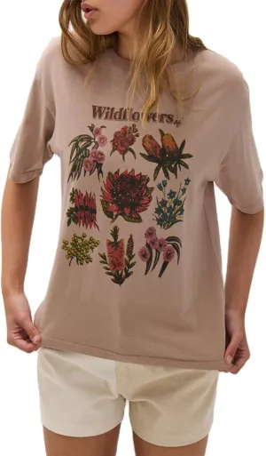 Womens Y2k Oversized Floral Graphic T Shirt Vintage Aesthetic Animals Print Short Sleeve Tee Baggy Ocean Clothes